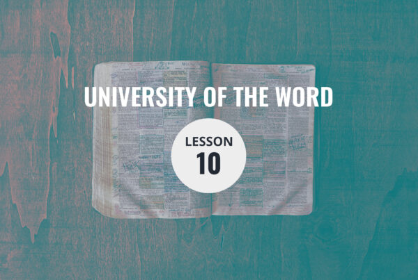 Lesson 10 — The Worship Principle